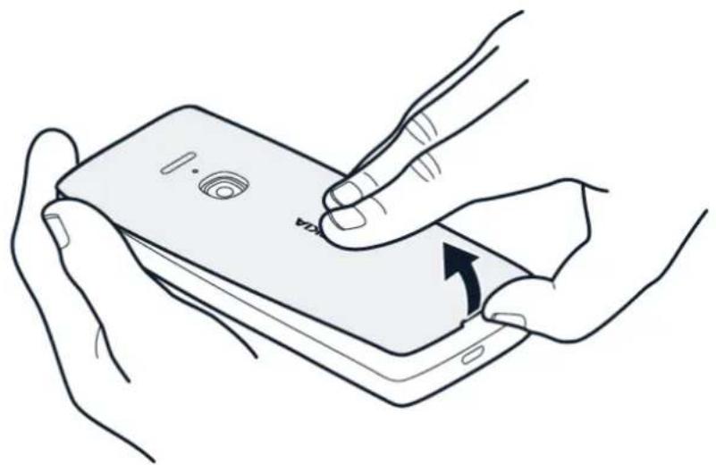 NOKIA 8210 4G - Ouvrir la façade arrêté - 1
