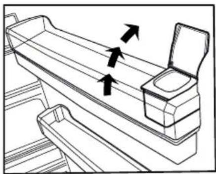 GRUNDIG GDN18860FHXN - Cleaning the water tank - 3
