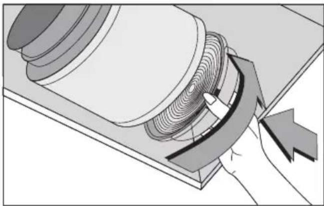 GRUNDIG GDSP2470BSCH - Replacement of carbon filters - 1