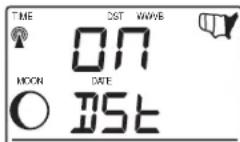 LA CROSSE TECHNOLOGY WS9046U - AJUSTE DE LA DIFERencia/CAMBIO DE HORA DEBIDO AL CAMBIO DE ESTACION (DST) - 1