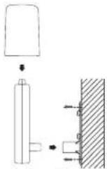 LA CROSSE TECHNOLOGY WS9046U - MOUNTING WITH SCREWS - 1