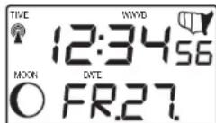 LA CROSSE TECHNOLOGY WS9046U - AJUSTE MANUAL DE LA HORA - 1