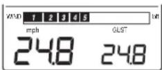 LA CROSSE TECHNOLOGY WS9046U - BEAUFORT SCALE WIND SPEED - 1