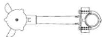 LA CROSSE TECHNOLOGY WS9046U - FIXATION A L'AIDE DU BOULON ETRIER - 1