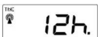 LA CROSSE TECHNOLOGY WS9065TWC - AJUSTE DEL FORMATO DE LA HORA EN 12 O 24 HORAS - 1