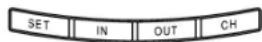 LA CROSSE TECHNOLOGY WS9065TWC - touches de fonction - 1