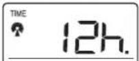 LA CROSSE TECHNOLOGY WS7159U - AJUSTE DEL FORMATO DE LA HORA EN 12 O 24 HORAS - 1