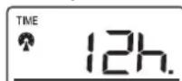 LA CROSSE TECHNOLOGY WS7159U - 12 OR 24 HOUR TIME SETTING - 1