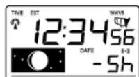 LA CROSSE TECHNOLOGY WS9118U - AJUSTE DE LA ZONA HORARIA - 1