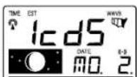 LA CROSSE TECHNOLOGY WS9118U - CONTRASTE DE L'ECRAN LCD - 1