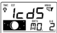 LA CROSSE TECHNOLOGY WS9118U - AJUSTE DEL CONTRASTE DE LA PANTALLA LCD - 1