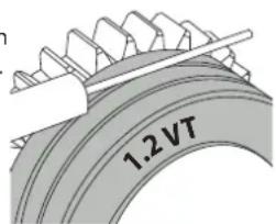 GYS Autopulse 320T1 - De rollers verwisselt u als volgt : - 2