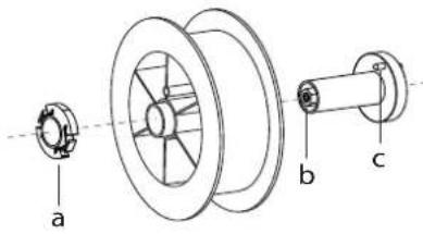 GYS Autopulse 320T1 - SETTING UP THE REEL - 2