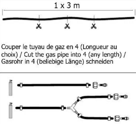 GYS Autopulse 220M3 - SUPPORT BOUTEILLE / BOTTLE SUPPORT / FLASCHENHALTER / PORTABOTELLAS / FLESSENHOU-DER / PORTABOTTIGLIE - 6