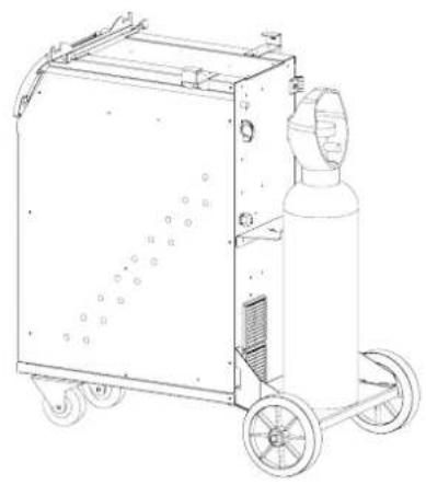 GYS Autopulse 220M3 - SUPPORT BOUTEILLE / BOTTLE SUPPORT / FLASCHENHALTER / PORTABOTELLAS / FLESSENHOU-DER / PORTABOTTIGLIE - 1