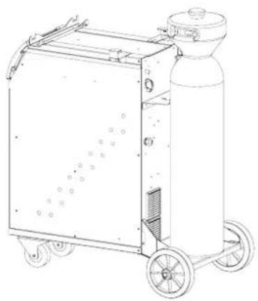 GYS Autopulse 220M3 - SUPPORT BOUTEILLE / BOTTLE SUPPORT / FLASCHENHALTER / PORTABOTELLAS / FLESSENHOU-DER / PORTABOTTIGLIE - 2