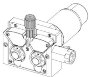 GYS Autopulse 220M2 - De rollers verwisselt u als volgt : - 3