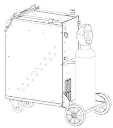 GYS Autopulse 220M2 - SUPPORT BOUTEILLE / BOTTLE SUPPORT / FLASCHENHALTER / PORTABOTELLAS / FLESSENHOU-DER / PORTABOTTIGLIE - 1