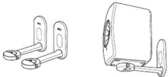 KEF LSX II - Supports muraux - 1