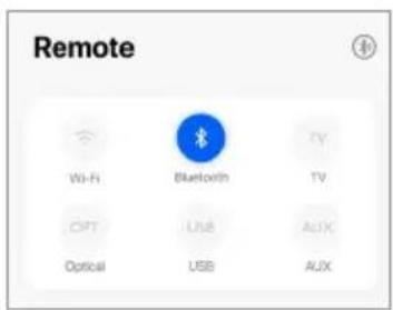 KEF LSX II - Sélection du mode Bluetooth - 1