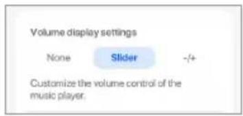 KEF LSX II - « Volume Display Setting » (affichage du volume) - 1