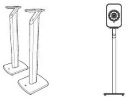 KEF LSX II - Support sur pied - 1