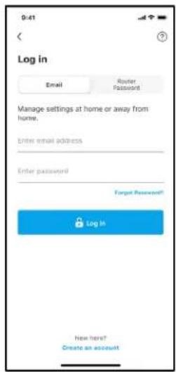 LINKSYS Hydra 6 - Log på Linksys App - 2
