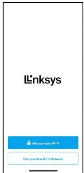 LINKSYS Hydra 6 - Log in to the Linksys app - 1