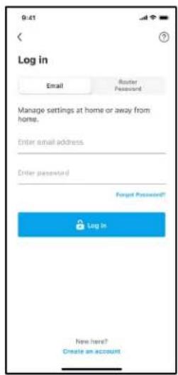 LINKSYS Hydra 6 - Inicie sessão na app Linksys - 2