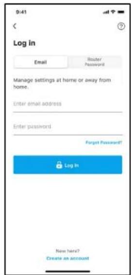 LINKSYS Hydra 6 - Log in to the Linksys app - 3