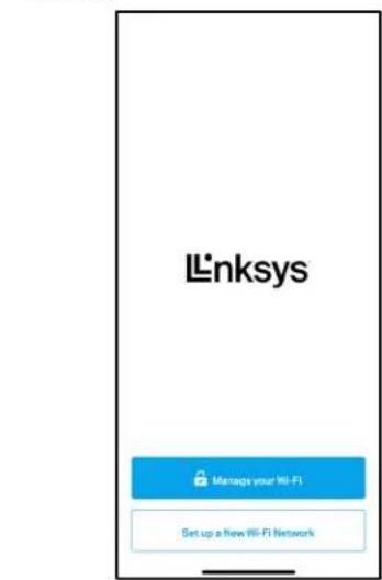 LINKSYS Hydra 6 - Prijava v aplikacijo Linksys - 1