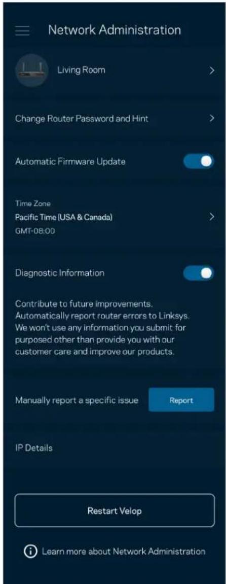 LINKSYS Hydra 6 - AdmnHnCTpnpOBaHne cetn - 1