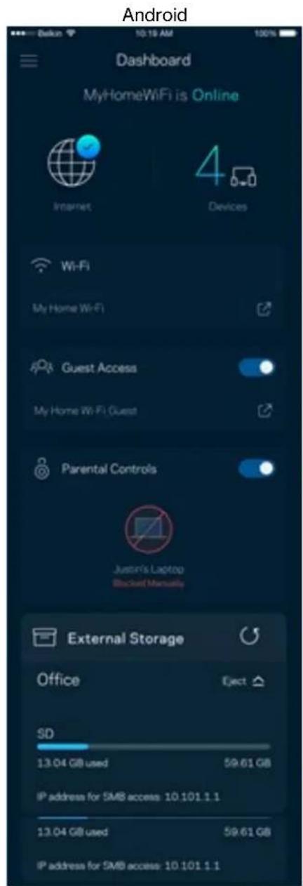 LINKSYS Hydra 6 - Painel de controlo - 2