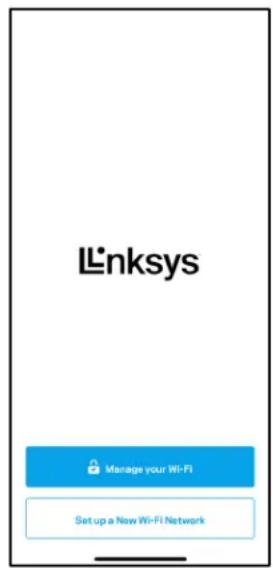 LINKSYS Hydra 6 - Prihlasenie do aplikácie Linksys - 1