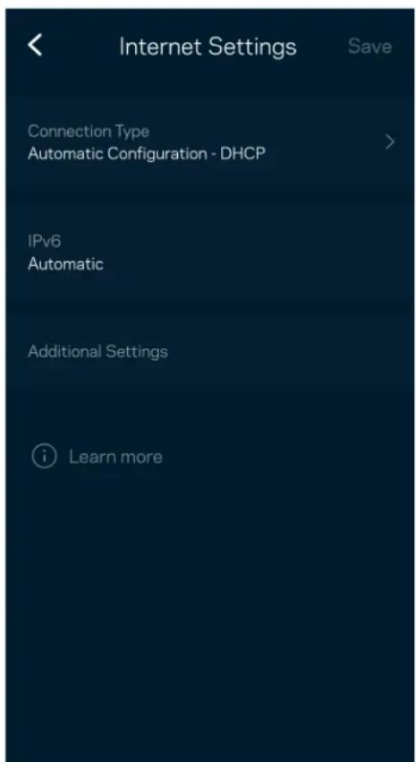 LINKSYS Hydra 6 - Advanced Settings - 1