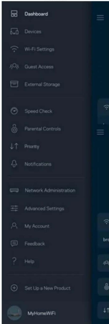 LINKSYS Hydra 6 - Menu Navigasi - 2