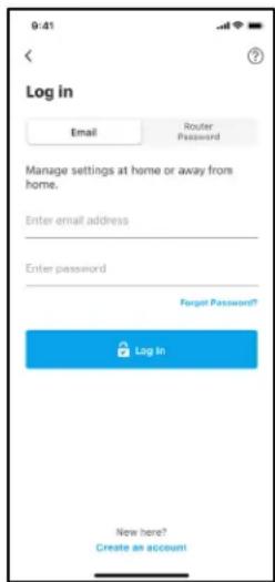 LINKSYS Hydra 6 - Buka aplikasi Linksys, ketuk Masuk. - 3