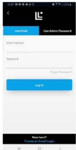 LINKSYS Hydra 6 - Inicie la sesión en la aplicación de Linksys. - 4