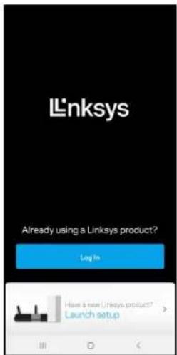 LINKSYS Hydra 6 - Log på Linksys App - 3