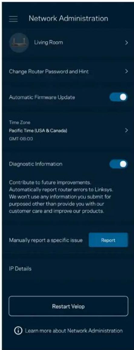 LINKSYS Hydra 6 - Administración de la red - 1