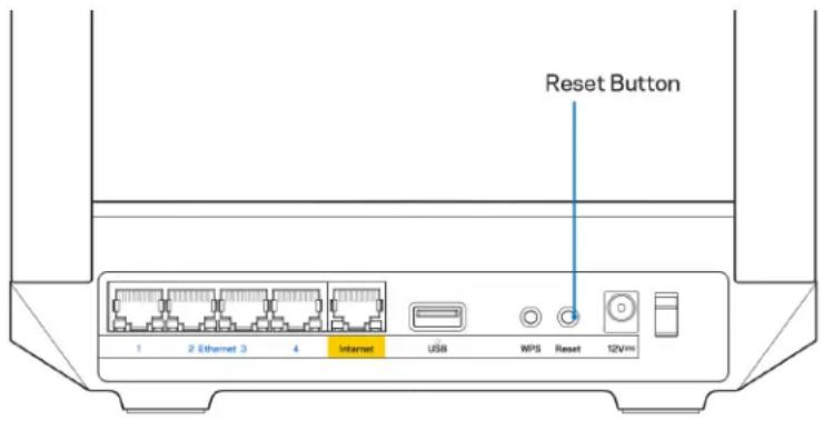 LINKSYS Hydra 6 - Cómo restablecer la configuración de fibricula de tu router - 1