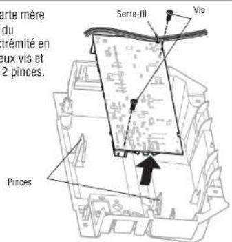 LIFT-MASTER 050DCTBLKMC - www.P65Warnings.ca.gov. Retirez la carte mère du récepteur - 6