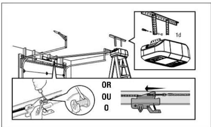 LIFT-MASTER 041A7767 - CAUTION - 3