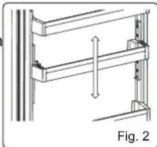 Rommer FL 161 INOX - Adjustable Door Shelf (In some models) - 2