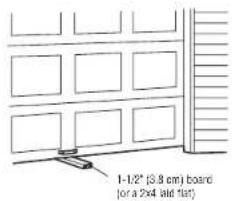 LIFT-MASTER 050DCRJWFMC - To Open the Door Manually - 1