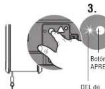 LIFT-MASTER 050DCRJWFMC - Programar un controlromo 893MAX usando el botón de aprendizaje en el abre-puertas de garaje - 3
