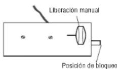 LIFT-MASTER 050DCRJWFMC - Abrir la puerta manualmente - 4