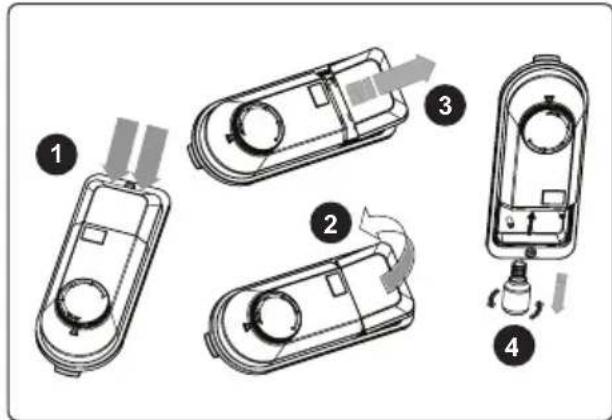 Rommer FV 355 - Remplacement de l'ampoule - 1