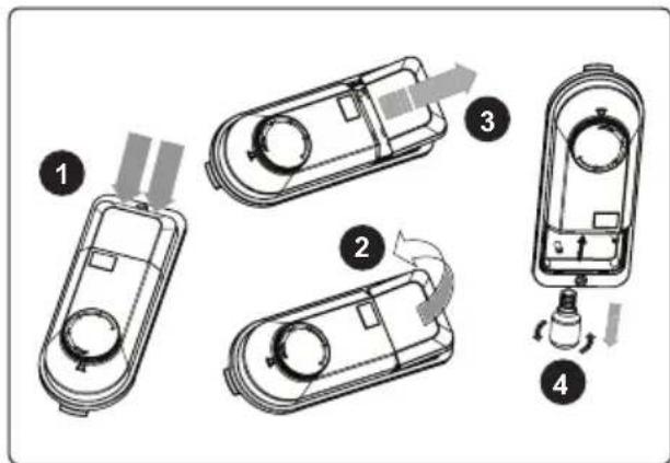 Rommer FV 356 A - Replacing the Light Bulb - 1