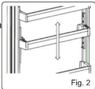 Rommer FV 356 A - Adjustable Door Shelf (In some models) - 2